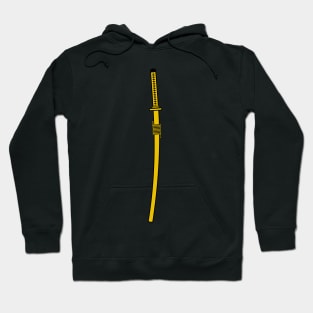 katana (gold) Hoodie